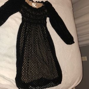 Off the shoulder two toned dress